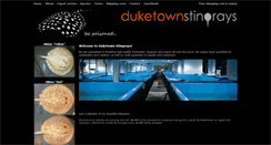 Desktop Screenshot of duketownstingrays.com