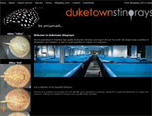 Tablet Screenshot of duketownstingrays.com